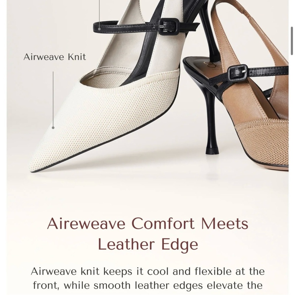 Cosy island StrikeStep Elegant Stiletto Heeled Slingback - Picture 13 of 16